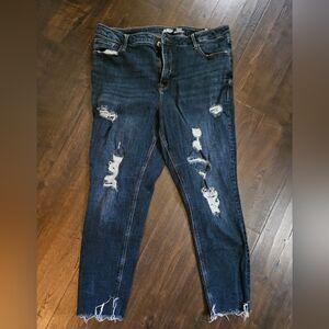 Straight leg old navy jeans